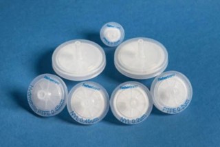 Fisherbrand™ Filtry strzykawkowe PTFE śr. 25mm, śr.porów 0,45 ?m, 50 szt.