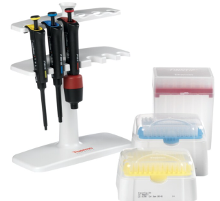 Thermo Scientific™ Finnpipette™ F2 GLP KIT3 - Zestaw trzech pipet jednokanałowych (10-10 000µl)