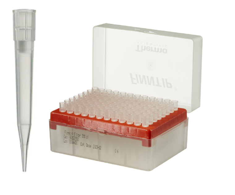 Końcówki_do_pipet_Finntip™300(5-300_µl)_filter_sterylne_pudełko_argenta