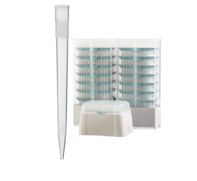 Końcówki_do_pipet_Finntip™Flex_1200(50-1200_µl)_-_Niesterylne_pudełko_refill_argenta