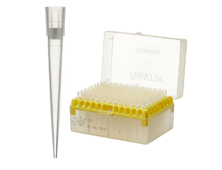 Końcówki_do_pipet_Finntip™Flex_Filter_200(1-200_µl)_-_Sterylne_pudełko_argenta