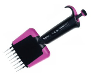 Finnpipette™ F2 Pipeta 8-kanałowa 1-10µl