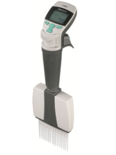 Finnpipette™ Novus Pipeta elektroniczna 16-kanałowa 5-50µl
