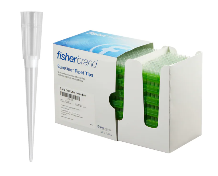 Końcówki do pipet SureOne™ Aerosol Barrier (10-100µl) Sterylne