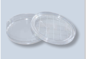 Płytki Petriego aseptyczne 55 mm 3 żebra wentylacyjne BIOLAB