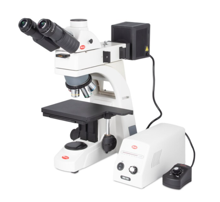 Motic™ Mikroskop binokularowy BA310 MET INDUSTRIAL MATERIAL SCIENCE  Basic