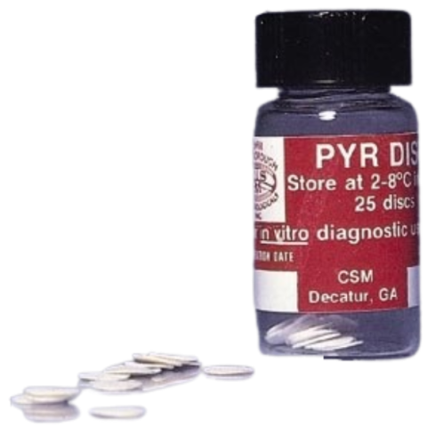 Thermo Scientific™ Remel™ Dysk PYR z odczynnikiem 100szt.