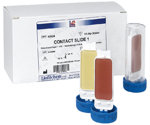 Contact Slide TSA Neutralizing Rose Bengal Agar Liofilchem