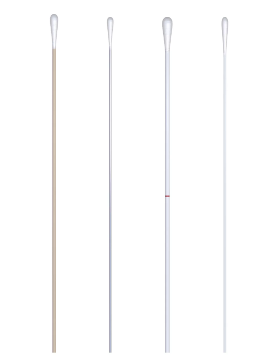 Sigma Swab Mini Tip piankowy wacik laryngologiczny z probówką i etykietą