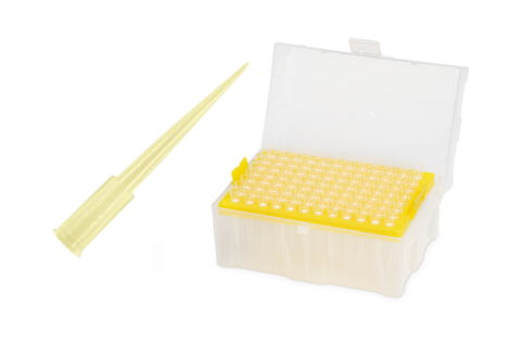 Corning® Axygen™ Uniwersalne końcówki do pipet Sterylne 200μL 960szt Pudełko