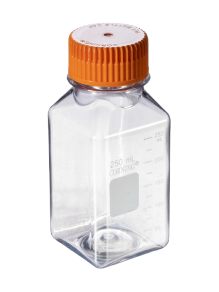 Corning®_Kwadratowe_butelki_PET_z_nakrętką_24szt._Argenta_Bestlabs