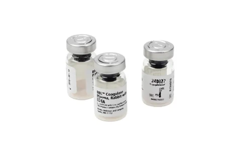 BD BBL™ Coagulase Plasma Rabbit with EDTA - plazma królicza z EDTA 10x3ml