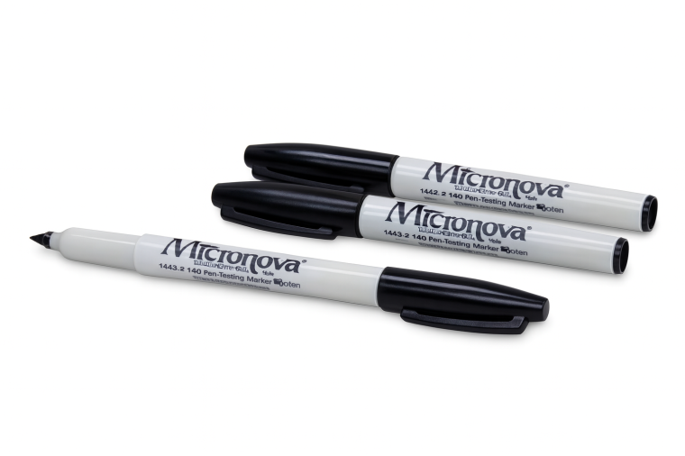 Micronova™ Sterylny marker czarny