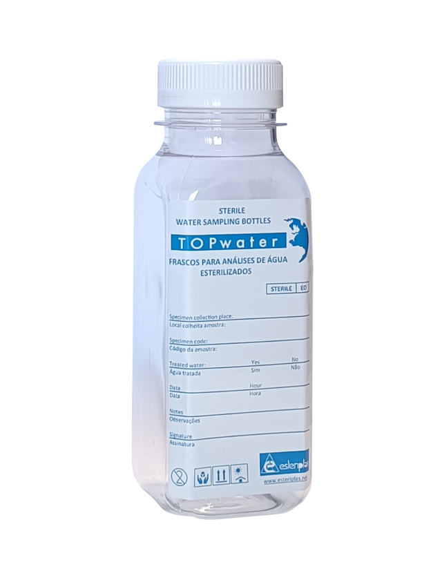 Butelki PET do poboru próbek wody