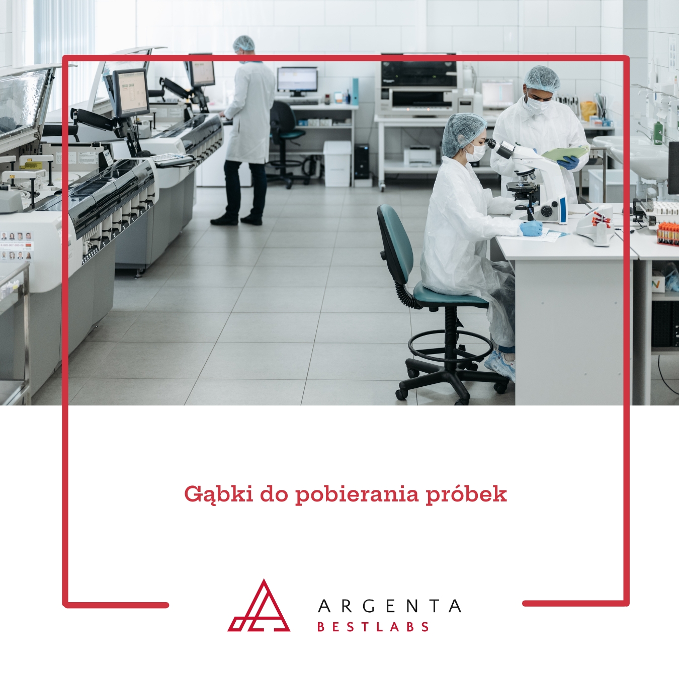 Gąbki do pobierania próbek