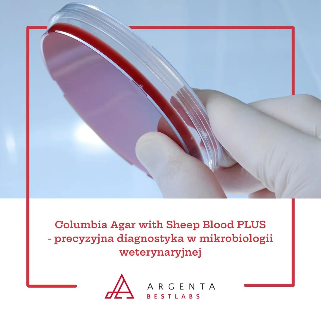 Columbia Agar with Sheep Blood PLUS - precyzyjna diagnostyka w mikrobiologii weterynaryjnej