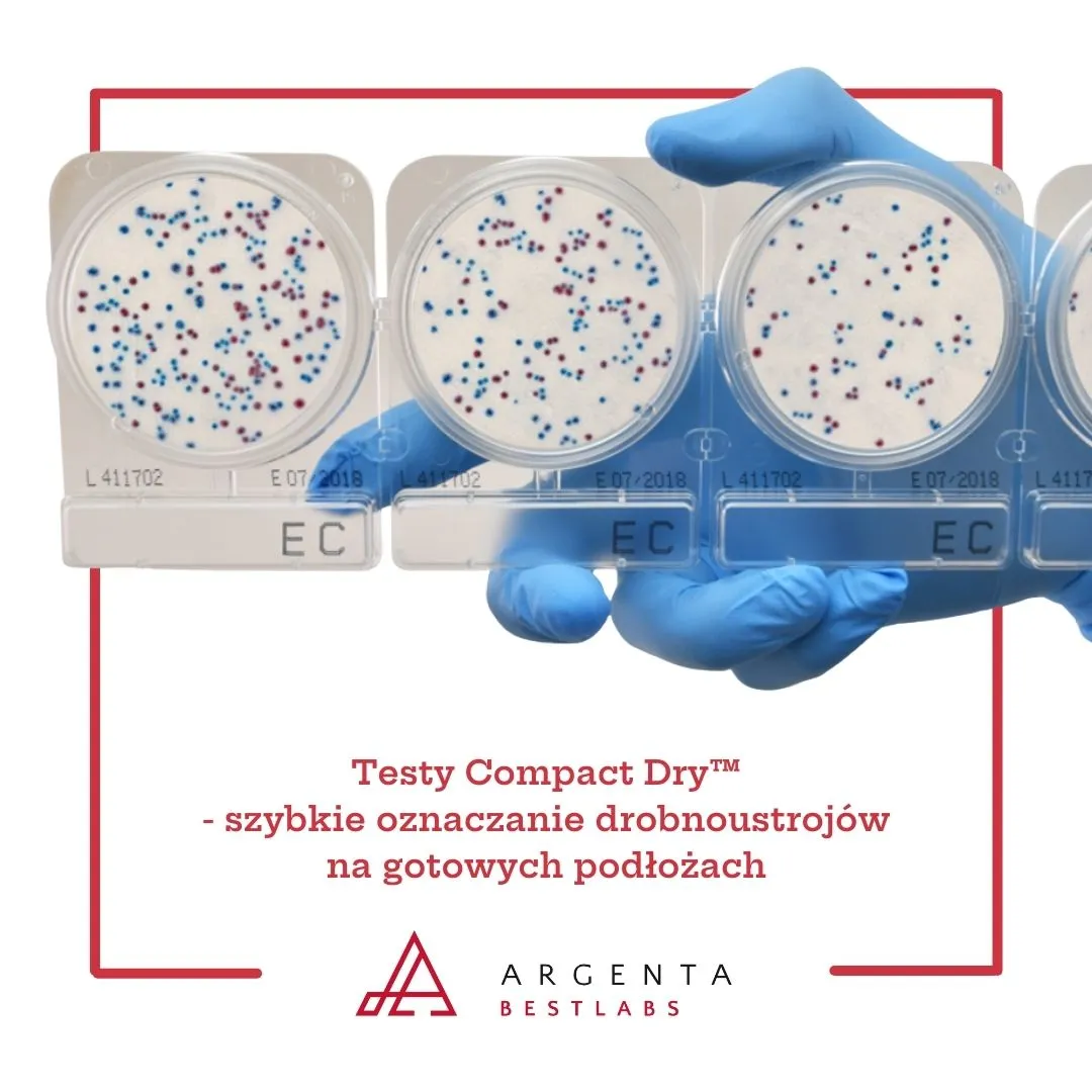 Testy Compact Dry™ - szybkie oznaczanie drobnoustrojów na gotowych podłożach