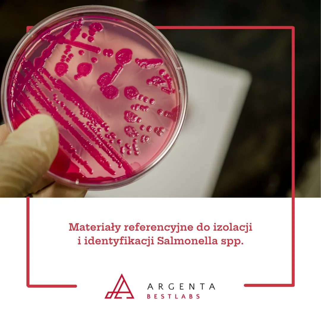 Materiały referencyjne do izolacji i identyfikacji Salmonella spp.