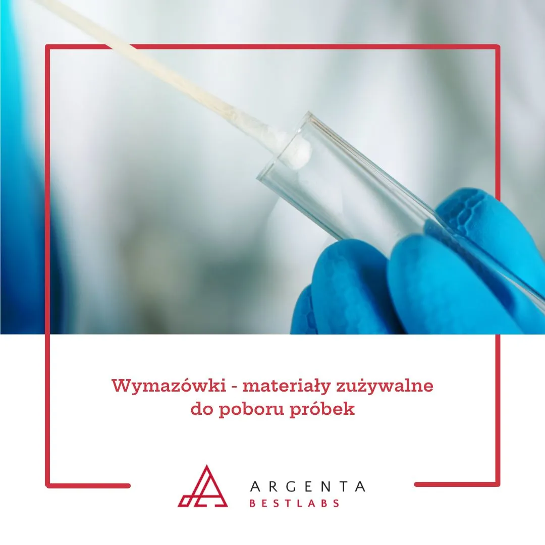 Wymazówki - materiały zużywalne do poboru próbek