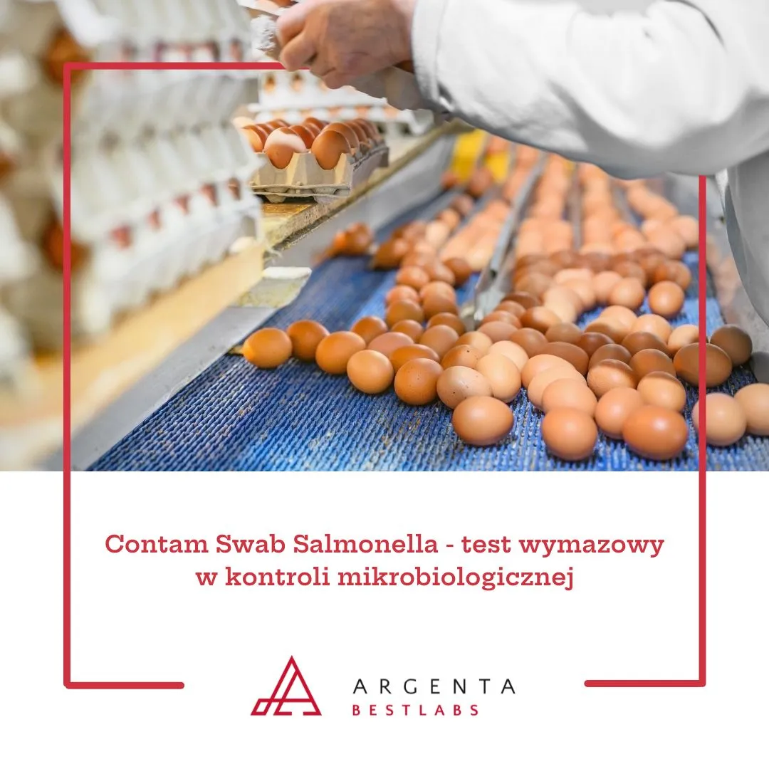 Contam Swab Salmonella - test wymazowy w kontroli mikrobiologicznej