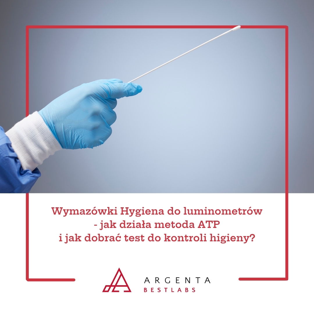 Wymazówki Hygiena do luminometrów - jak działa metoda ATP i jak dobrać test do kontroli higieny