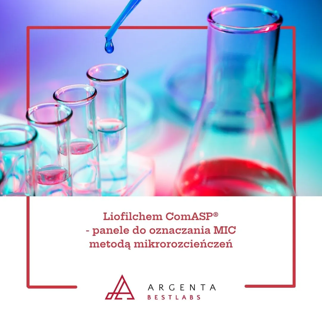 Liofilchem ComASP® - panele do oznaczania MIC metodą mikrorozcieńczeń