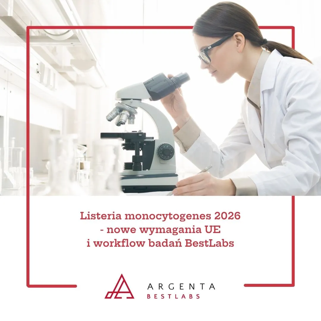 Listeria monocytogenes 2026 - nowe wymagania UE i workflow badań BestLabs
