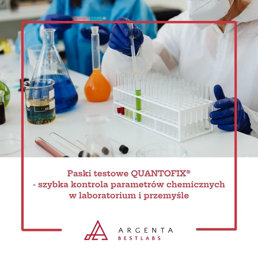 Paski testowe QUANTOFIX® - szybka kontrola parametrów chemicznych w laboratorium i przemyśle
