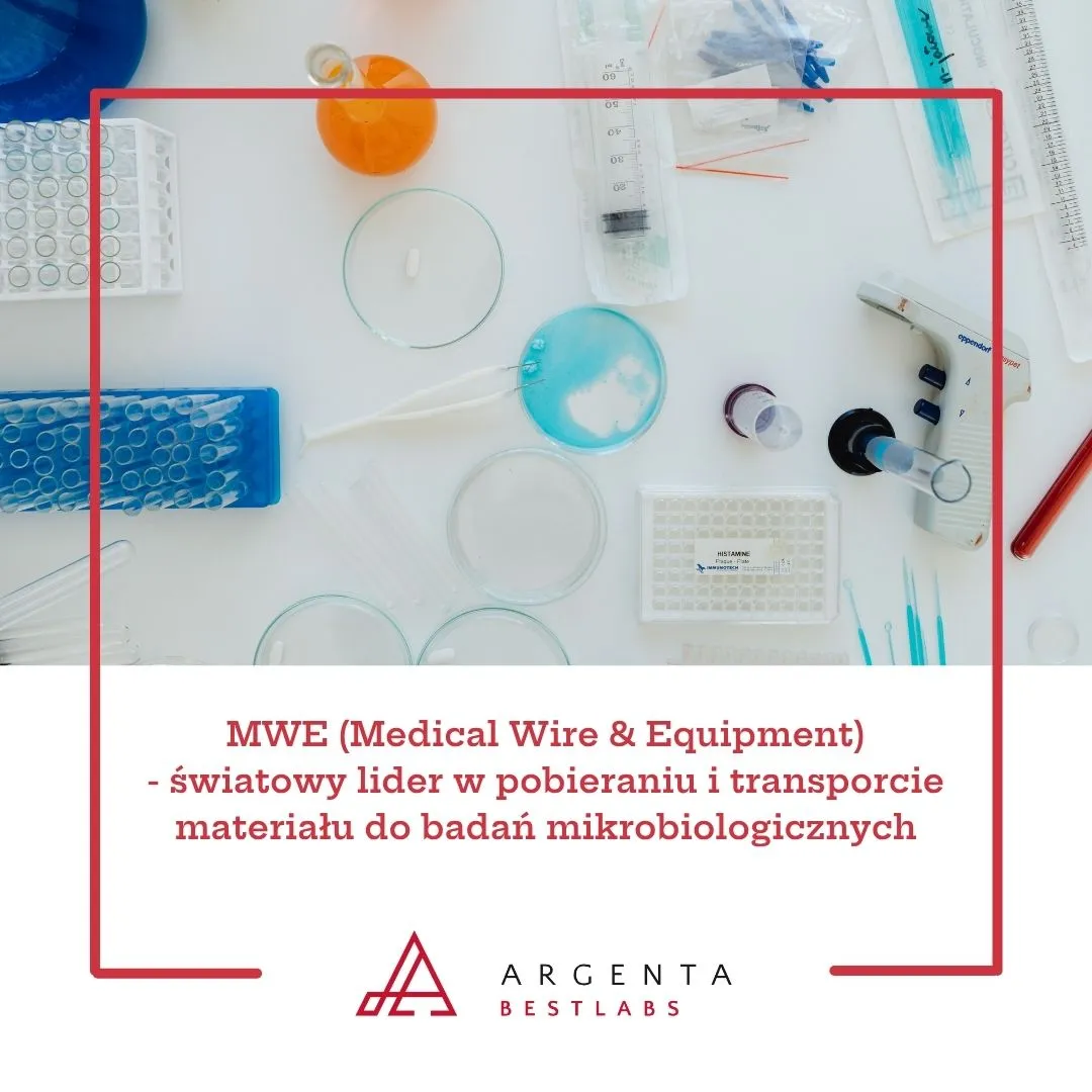 MWE (Medical Wire & Equipment) - światowy lider w pobieraniu i transporcie materiału do badań mikrobiologicznych
